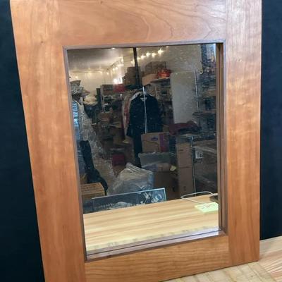 Morton fine furniture framed mirror