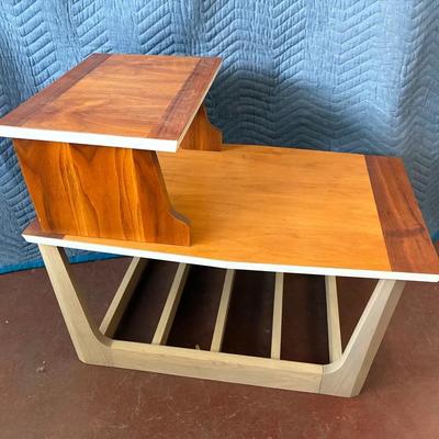 Mcm inspired step nightstand