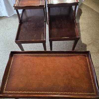 Vintage End Tables & Coffee Table