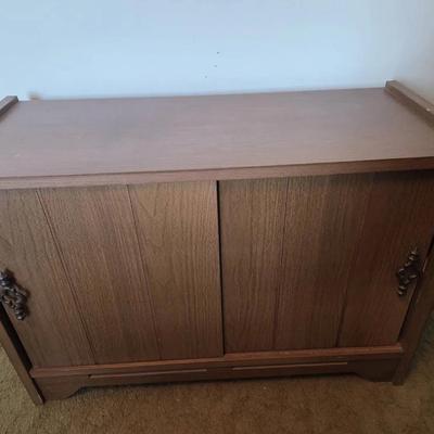 Table With Sliding Front
