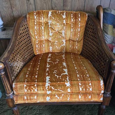 Vintage Orange Chair