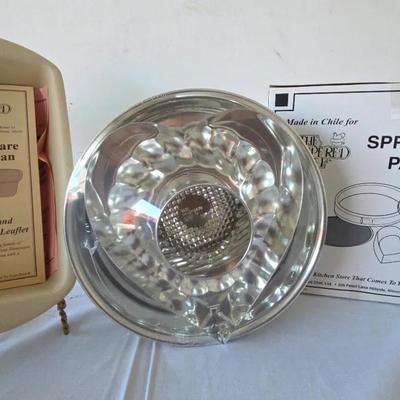 Pampered Cheff Stoneware Spring Form Pan Set