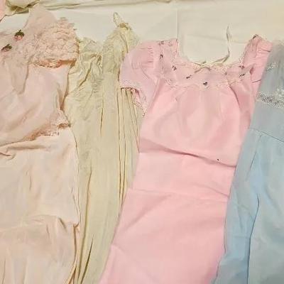 Women's Vintage Nightgowns, Four Total