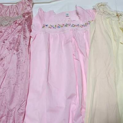Three Vintage Nightgowns