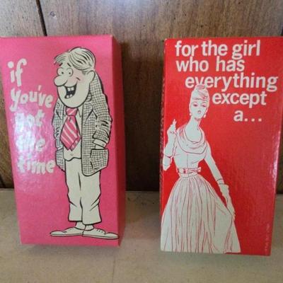 Vintage Adult Humor Gift Box