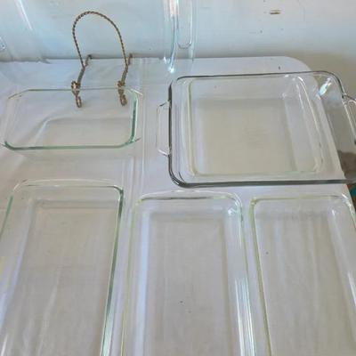 PYREX rectangle Baking Pans No Lids