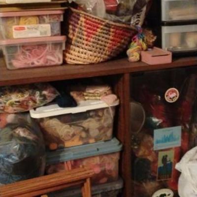Yarn, material, crafting supplies