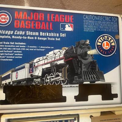 Lionel Chicago Cubs MLB Berkshire Train Set (WITH BOX)
