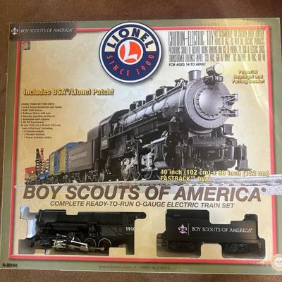 Lionel Boy Scouts of America Train Set (WITH BOX)