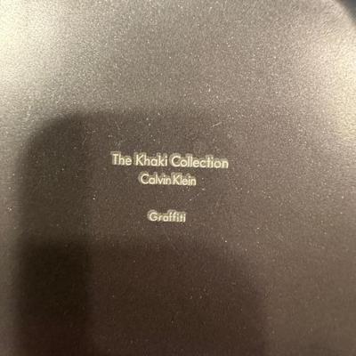 The Khaki Collection by Calvin Klein "Graffiti" Pattern