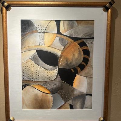 Goray Douglas Abstract Art Signed