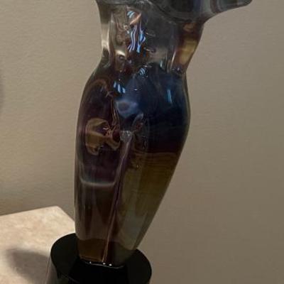 Black Base Male Torso By Oscar Zanetti 