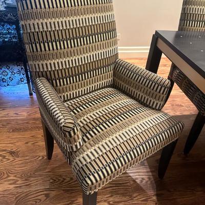 Extremely High End, High Design Imported Dining Table w/10 Custom Chairs.-Stunning Table 10' Long, 4' W
