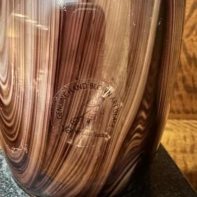 Genuine Hand-blown Art Glass by Viz Glass Studios, 2007