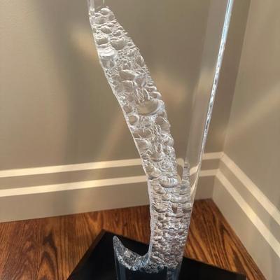 Post Modern/Contemporary Lucite Display Stand