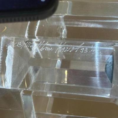 Prismatic Modern Sculpture by Shlomi Haziza, 1994