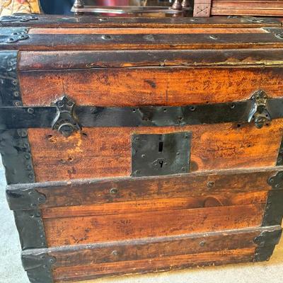 antique trunk $125