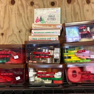 endless selection of cookie cutters