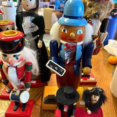 dozens of nutcrackers