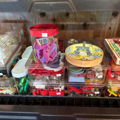 endless selection of cookie cutters