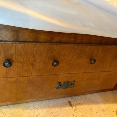 twin captain's bed with mattress $125