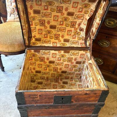 antique trunk $125