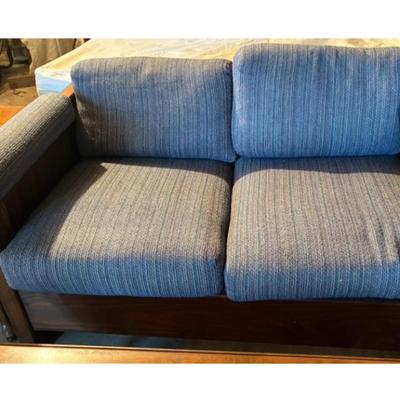 twin sleeper sofa $75
52" long