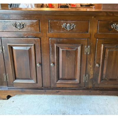 sideboard $189
54 X 19 X 33"
with hutch 79" high $239