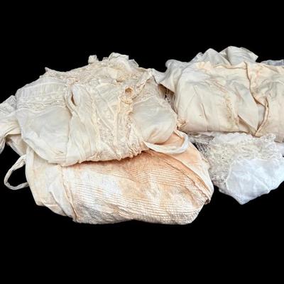 Vintage Christening Dresses And Other White Garments 