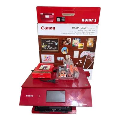 Canon Pixma TS8320 Print, Copy, Scan (Powers On)