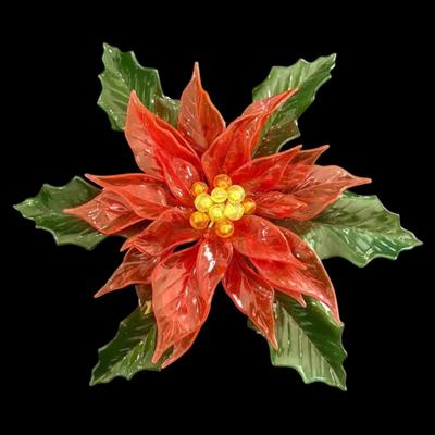 Vintage Lucite Poinsettia