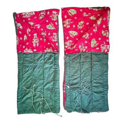 Two Vintage Boy Scott’s Of America Sleeping Bags