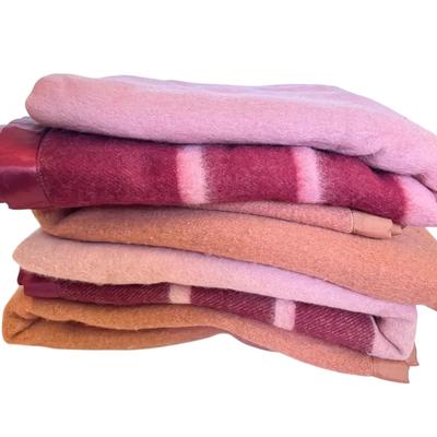 Four St. Mary’s Wool Blankets