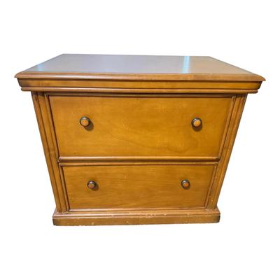 Wood File Cabinet