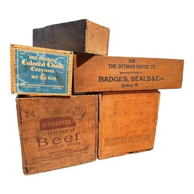 Armour + More Branded Wood Boxes