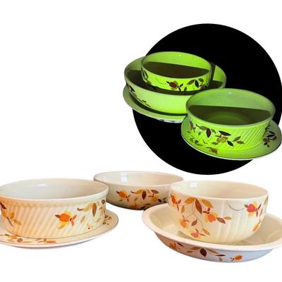 Hall’s Superior Serving Plates and Bowls (UV Reactive)