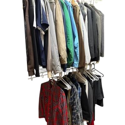 Men’s Clothing  (Medium, 34 X 30) And Accessories - Mystery Lot