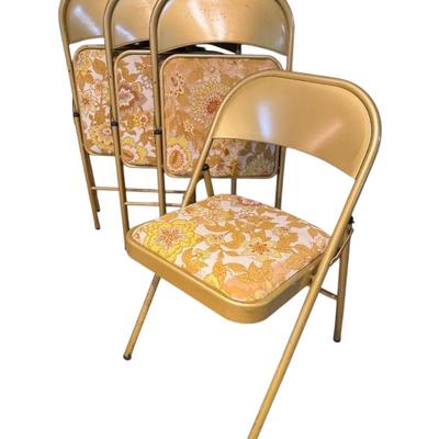 Set Of 4 Folding Chairs