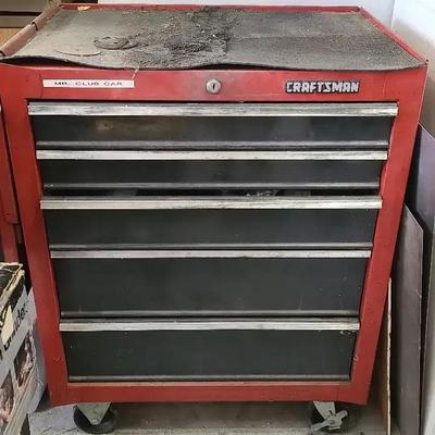 Craftsman Rolling Tool Chest With Tools