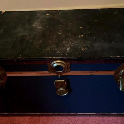 Vintage Foot Locker Trunk