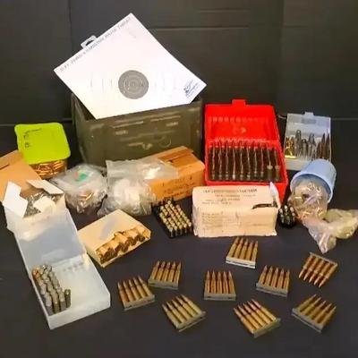 Ammunition and Reloading Components Assortment