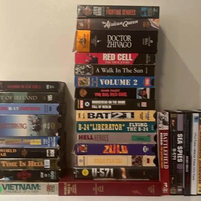 For the History Buff – VHS & DVD Collection