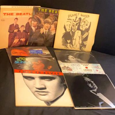 Beatles, Elvis, Dylan, Lennon & Sinatra Vinyl Record Collection