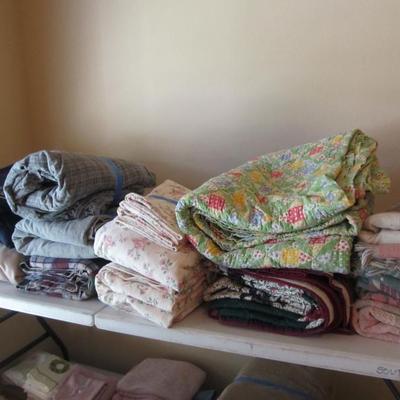 Sale Photo Thumbnail #110: Incredible linens, some are vintage