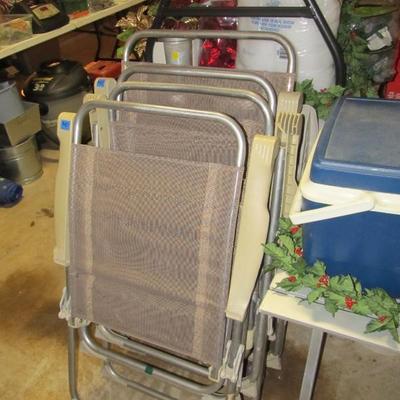Sale Photo Thumbnail #176: Patio folding chairs