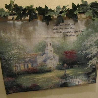 Sale Photo Thumbnail #105: Thomas Kinkade wall hanging