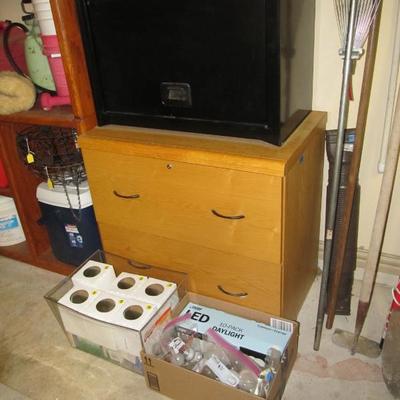 Sale Photo Thumbnail #132: Lateral file cabinet