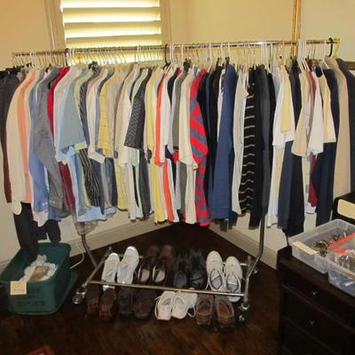 Sale Photo Thumbnail #79: Suits (size 44L), Pants (40x34), Shoes (size 11-12), Shirts (size L-XL)
