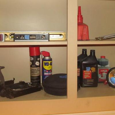 Sale Photo Thumbnail #137: Lots of tools of every kind from a lifetime of collecting. Stanley, Craftsman, Ryobi, Black n Decker, Husky, Duracraft, and more. Lots of power tools, hand tools, cabinets, tool cabinets, VTG items, yard tools, and more!
