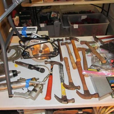 Sale Photo Thumbnail #138: Lots of tools of every kind from a lifetime of collecting. Stanley, Craftsman, Ryobi, Black n Decker, Husky, Duracraft, and more. Lots of power tools, hand tools, cabinets, tool cabinets, VTG items, yard tools, and more!